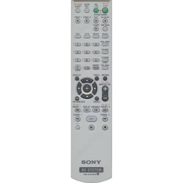 Пульт Sony RM-AAU006