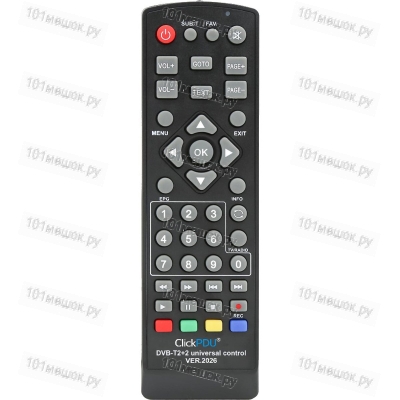 Универсальный пульт Huayu DVB-T2+2 Ver.2026