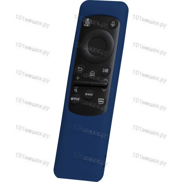 Силиконовый чехол H08 Blue (синий) для пультов от телевизора Samsung