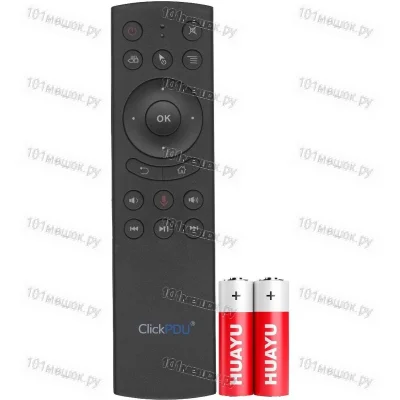Пульт аэромышь ClickPdu G20S (голосовое управление с подсветкой и батарейками)