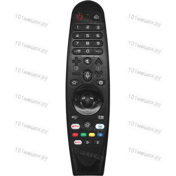 Пульт Huayu для LG Magic Remote AN-MR20GA (AKB75855501) (NETFLIX) (голосовое управление) + батарейки