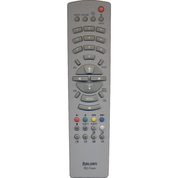 Пульт Rolsen RC-7 (TV+DVD)