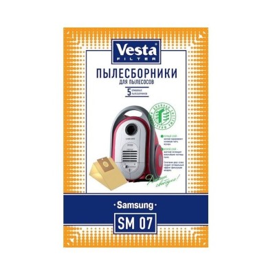 Мешки Vesta Filter SM 07 для пылесоса