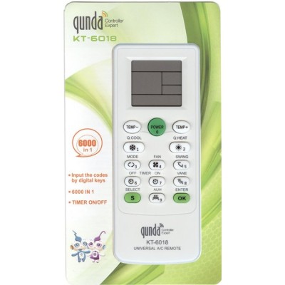 Пульт для кондиционера Qunda KT-6018 (Controller Expert 6000 в 1)