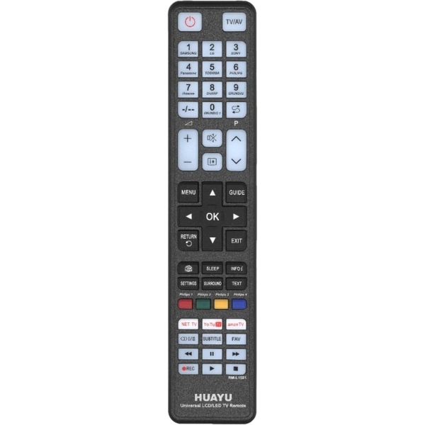 Универсальный пульт Huayu RM-L1581 (для LCD TV 9 в 1)