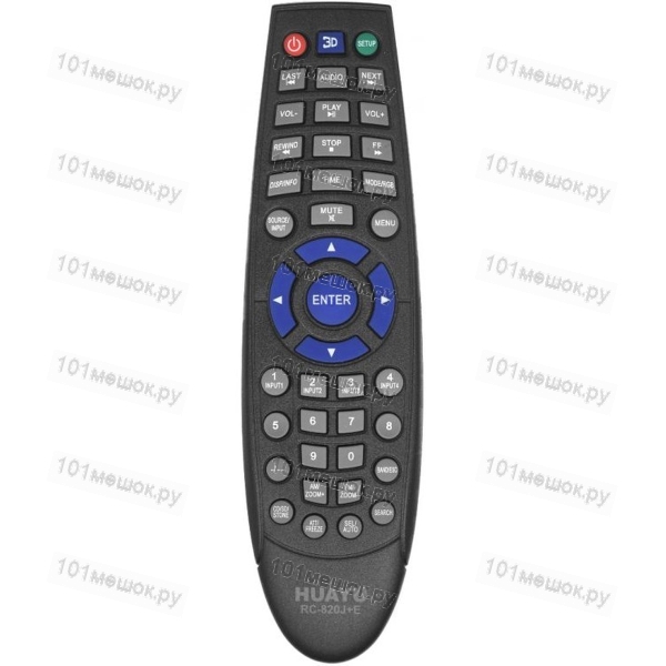 Универсальный пульт Huayu CAR RC-820J+E (для Auto, TV, DVD, Projector)