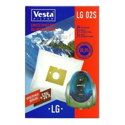 Мешки Vesta Filter LG 02S для пылесоса