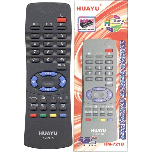 Универсальный пульт Huayu для Toshiba RM-721B
