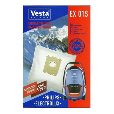 Мешки Vesta Filter EX 01S для пылесоса