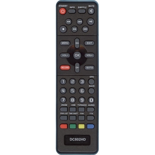 Пульт Huayu для D-Color DC802HD