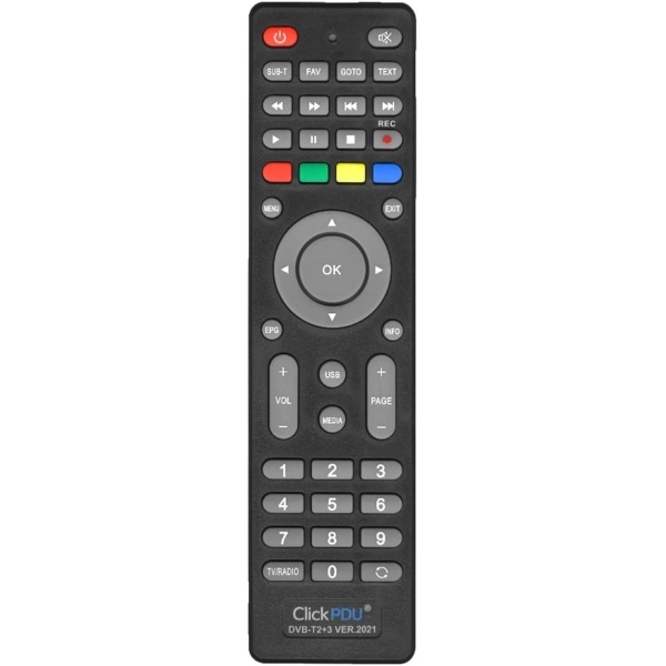 Универсальный пульт ClickPdu DVB-T2+3 (ver.2021 (корпус MTC DN300)