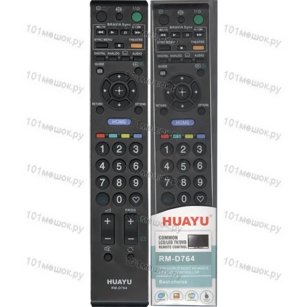 Универсальный пульт Huayu для Sony RM-D764