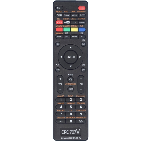 Универсальный пульт Huayu CRC707V (для телевизоров)