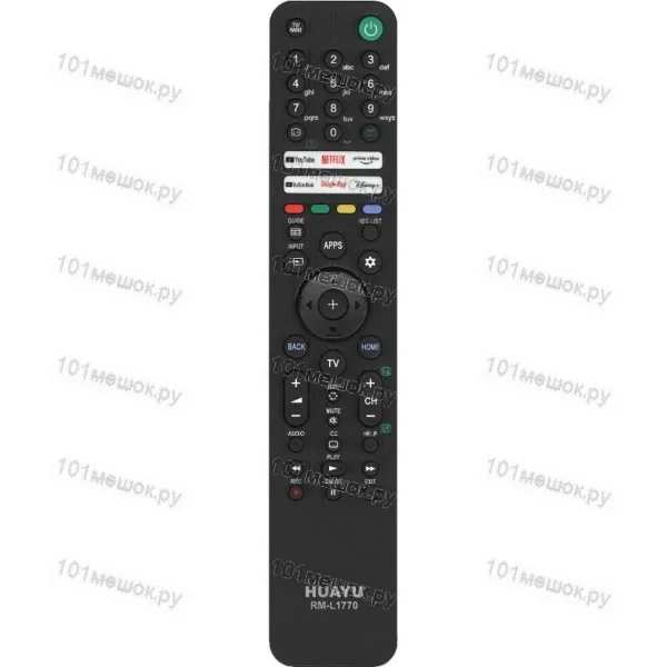 Универсальный пульт Huayu для Sony RM-L1770 (корпус RMF-TX520)