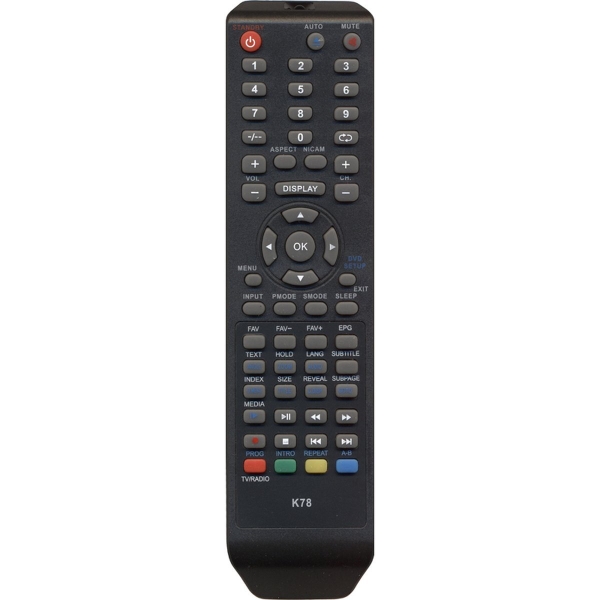 Пульт Huayu для Shivaki (Rolsen, Hyundai, Supra, Fusion) K78