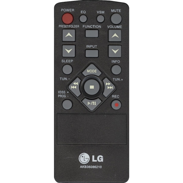 Пульт LG AKB36086210 (AKB36086227)