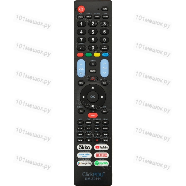 Универсальный пульт ClickPdu для JVC (Grundig, Hitachi) RM-Z9111
