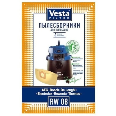 Мешки Vesta Filter RW 08 для пылесоса