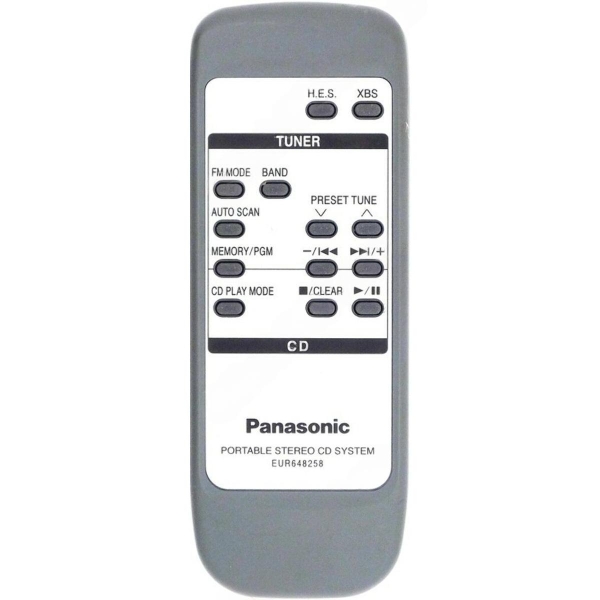 Пульт Panasonic EUR648258
