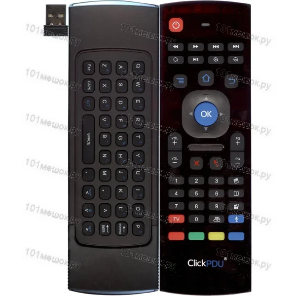 Пульт аэромышь ClickPdu MX3M (гироскоп, голосовое управление)