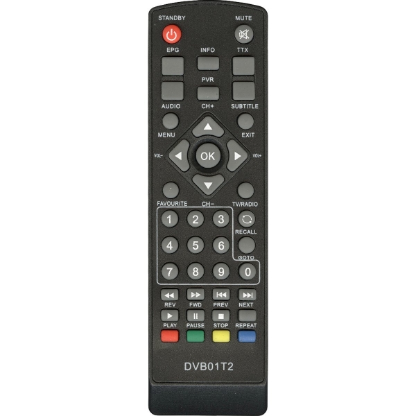 Пульт Huayu для Hyundai (Airtone) QF-6222 (DVB01T2, DB-2206)