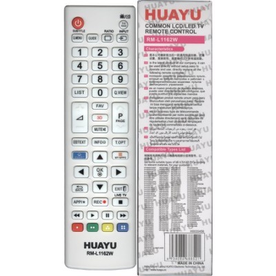 Универсальный пульт Huayu для LG RM-L1162W