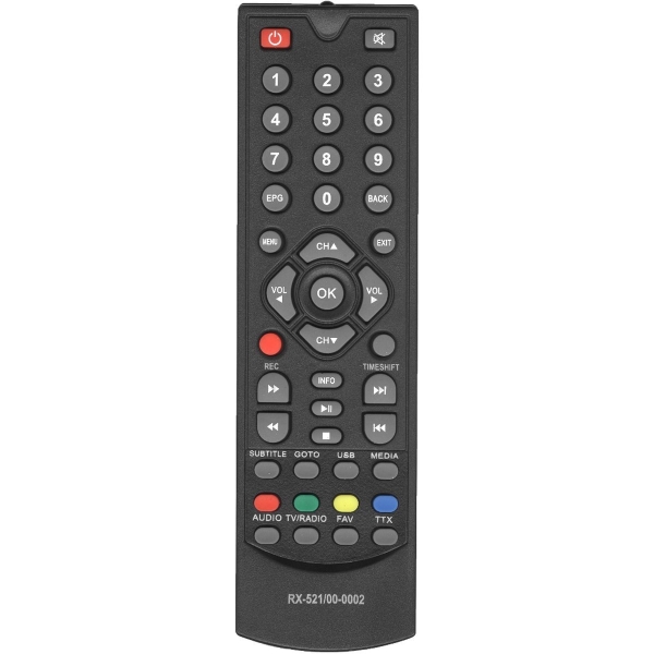 Пульт Huayu для Rexant (Cadena, Divisat, Telant) RX-521 (SHTA-1511S2,XYX-828)