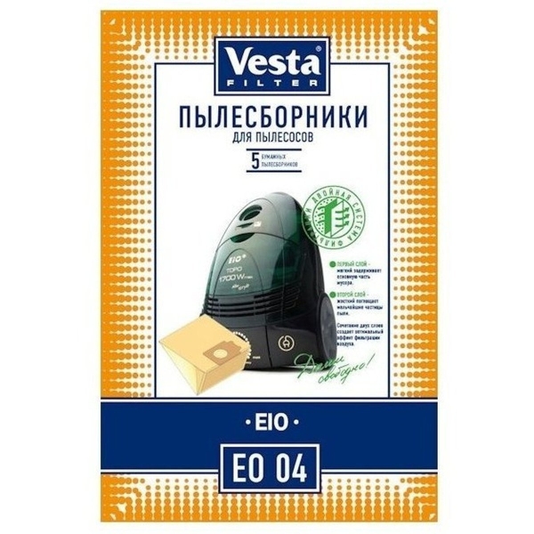 Мешки Vesta Filter EO 04 для пылесоса