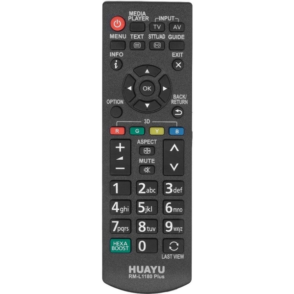 Универсальный пульт Huayu для Panasonic RM-L1180 PLUS (для smart tv)
