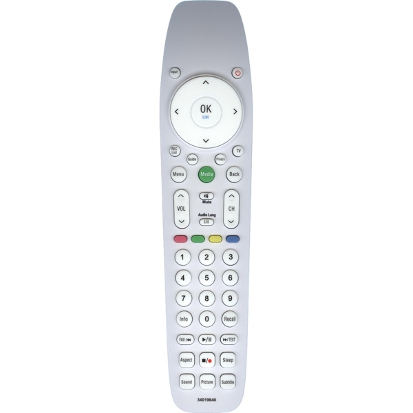 Пульт Huayu для DEXP 34019640 белый