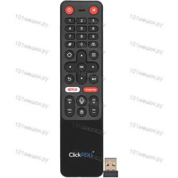 Пульт аэромышь ClickPdu TZ28 (гироскоп, голосовое управление)