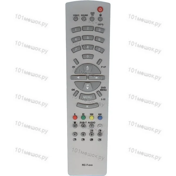 Пульт Huayu для Rolsen RC-7 (TV+DVD)