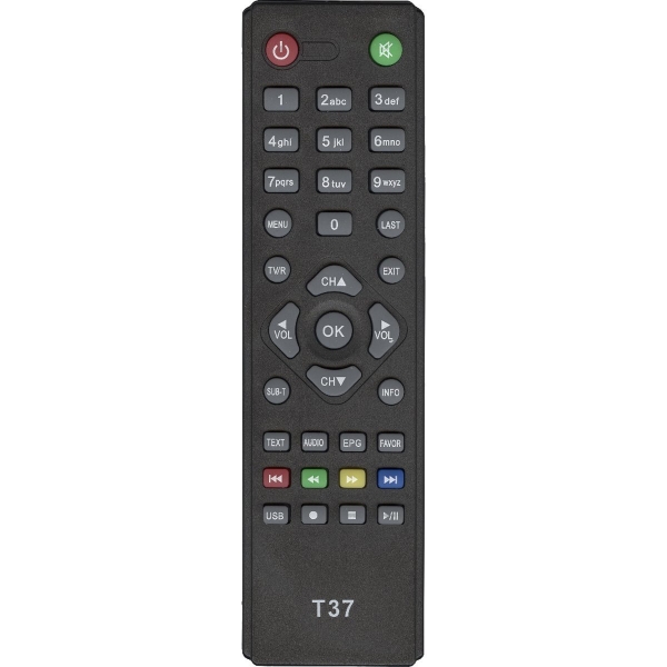 Пульт Huayu для World Vision T37 (T57D, T57M, H-DVB03T2)
