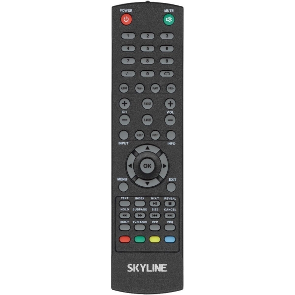 Пульт Skyline (Erisson, Orion, Supra, Fusion)  32U5020 (32YT5900, 65U7510, ПТ-101ЖК-100ЦТ)