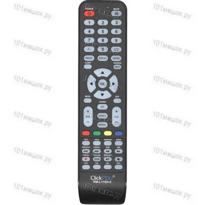 Универсальный пульт ClickPdu для Polar (Hyundai, Shivaki, Erisson, Akai, Mystery) RM-L1153+3