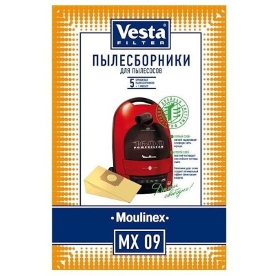 Мешки Vesta Filter MX 09 для пылесоса