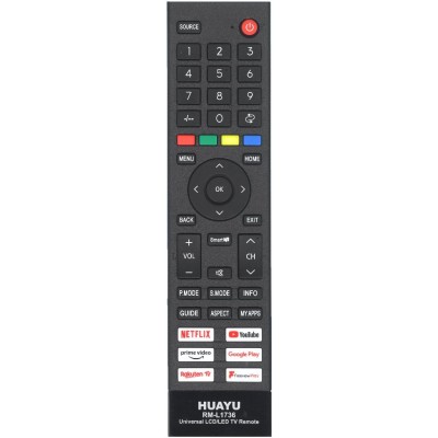Универсальный пульт Huayu для RM-L1736 (как Hisense ERF3E80H для различных брендов SMART TV)