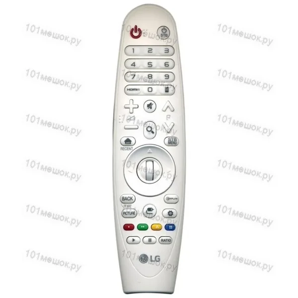 Пульт LG Magic Motion AN-MR650P белый (AKB75095401, радиопульт для моделей 2016 года) (оригинальный)