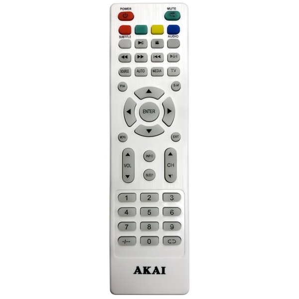 Пульт Akai LEA-17L70W (LEA-19L70W, TV-07) белый