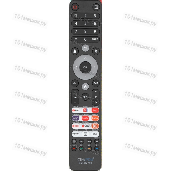  Универсальный пульт ClickPdu для DEXP (Doffler, DNS) RM-M7750