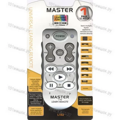 Универсальный пульт Master L102