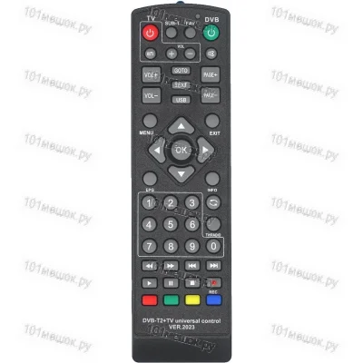 Универсальный пульт Huayu DVB-T2+TV (ver.2023 +IP TV)