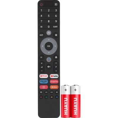 Пульт Huayu для Dexp RC-BT1865RU-01 (голосовое управление) + батарейки