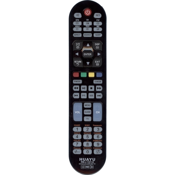Универсальный пульт Huayu RM-L1107+8 (для телевизоров)