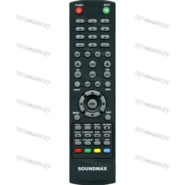 Пульт Soundmax TF-LED28S48T2 (оригинальный)