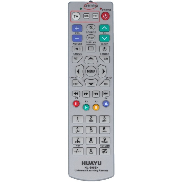 Универсальный, обучаемый пульт Huayu HL-695E