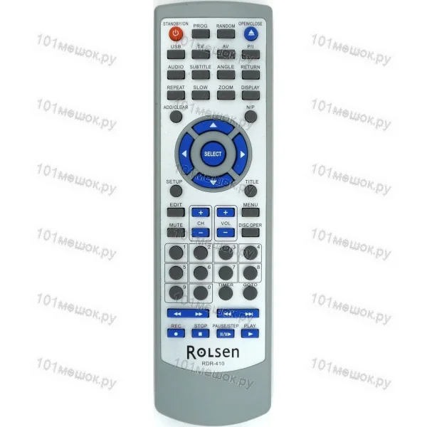 Пульт Rolsen RDR-410/420/430 (DVD pleer) (оригинальный)