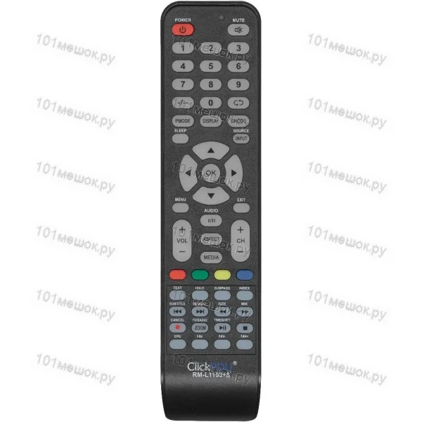 Универсальный пульт Huayu для Polar (Hyundai, Shivaki, Erisson, Akai, Mystery) RM-L1153+3 (ver.2024)