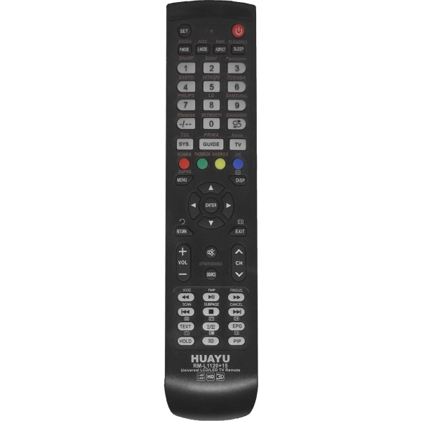 Универсальный пульт Huayu RM-L1120+15 (для разных брендов)