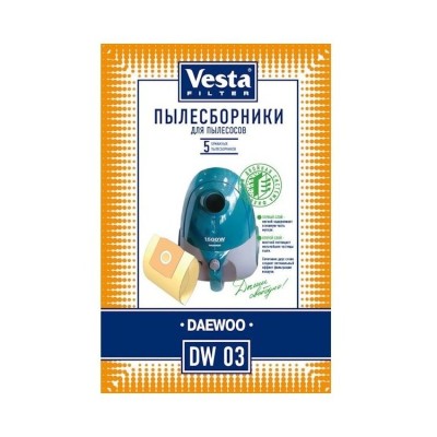Мешки Vesta Filter DW 03 для пылесоса